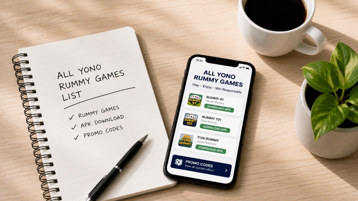 All Yono Rummy Games List – APK Download & Promo Codes — All Yono India blog cover image